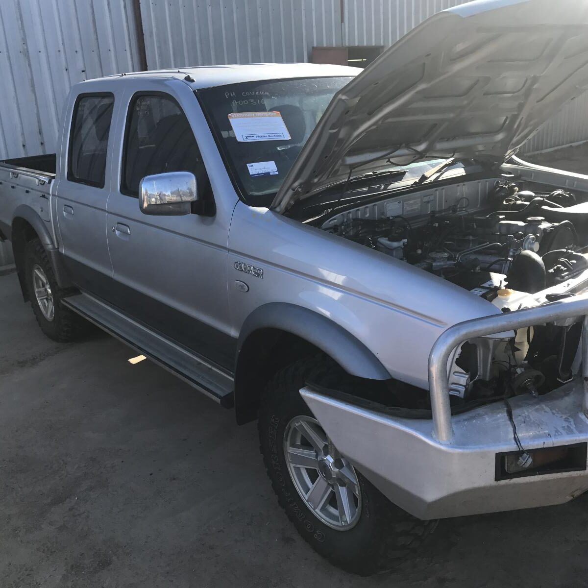 2005 FORD COURIER BOOTLID/TAILGATE