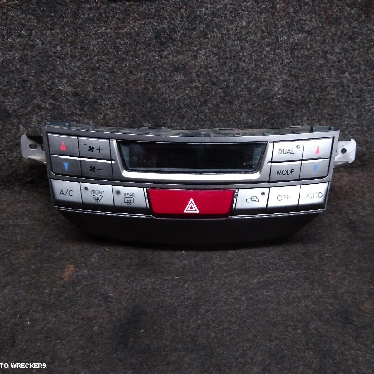 2011 SUBARU LIBERTY Heater/Ac Controls