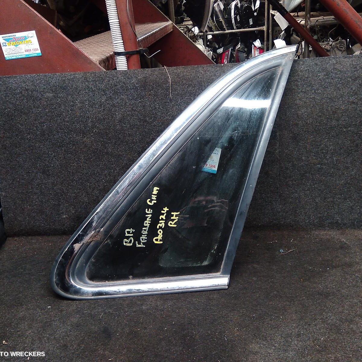 2005 FORD FAIRLANE Right Rear Side Glass