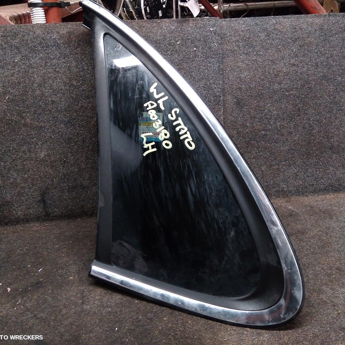 2002 HOLDEN STATESMAN/CAPRICE Left Rear Side Glass