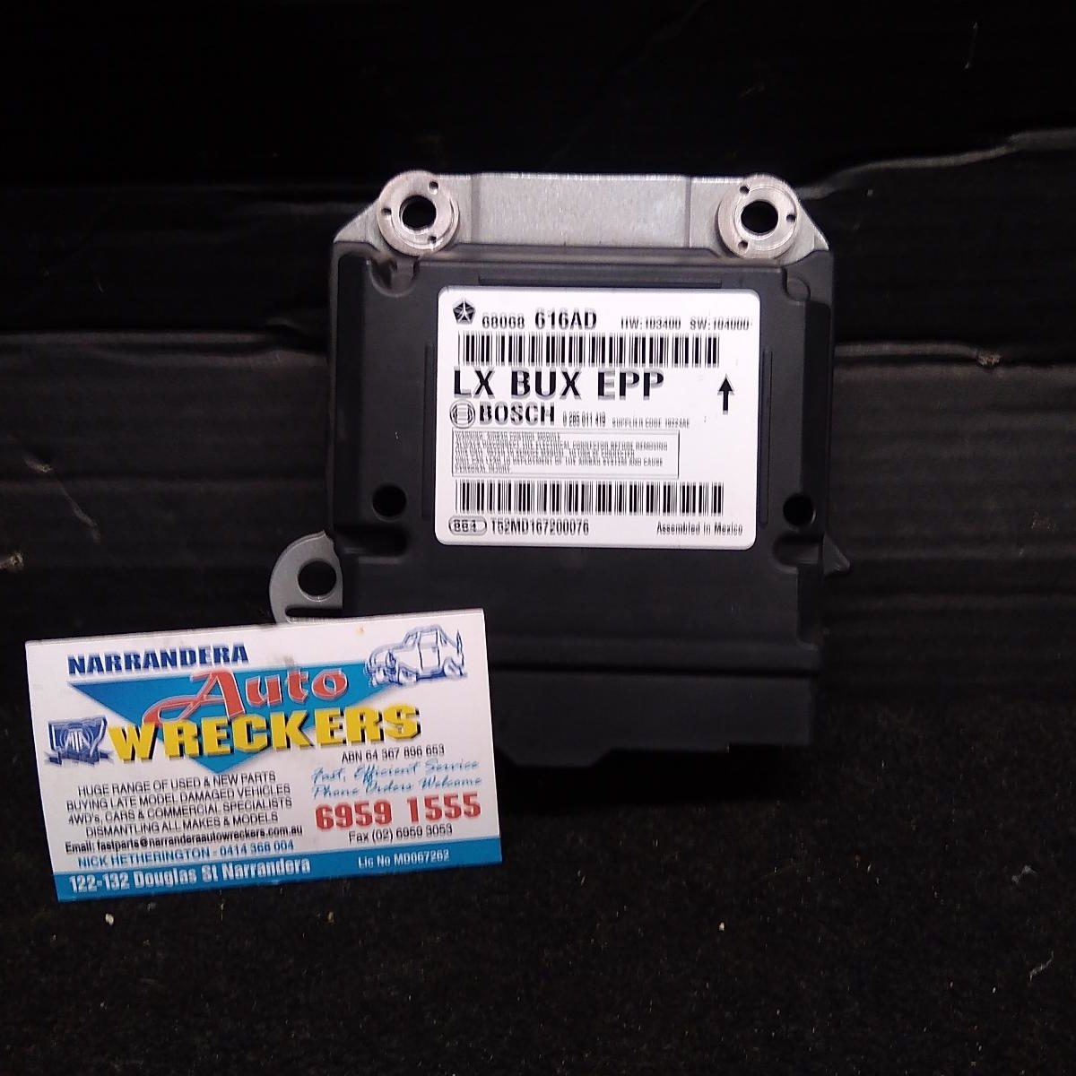 2013 CHRYSLER 300C AIRBAG MODULE/SENSOR