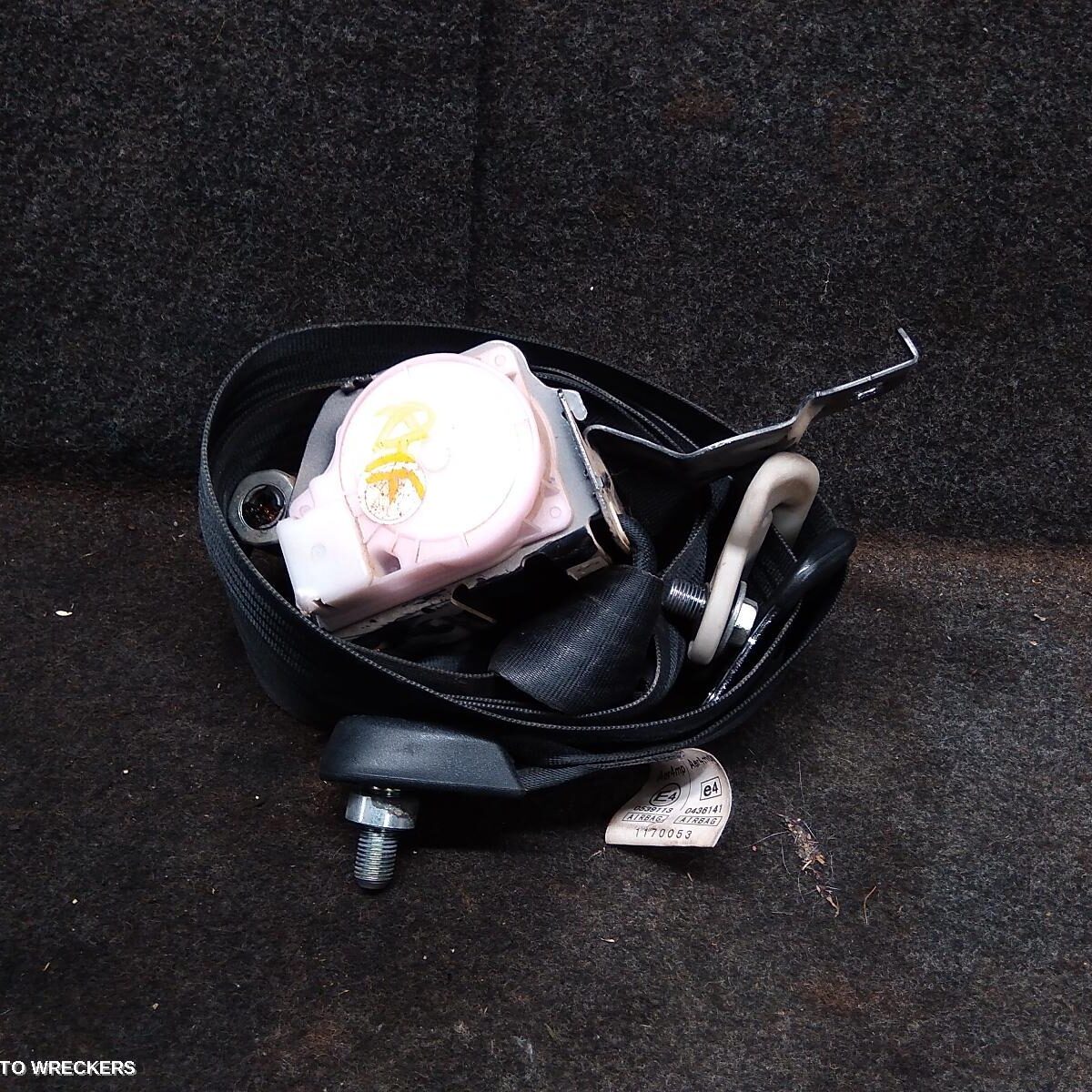 2011 MAZDA 2 Seatbelt/Stalk