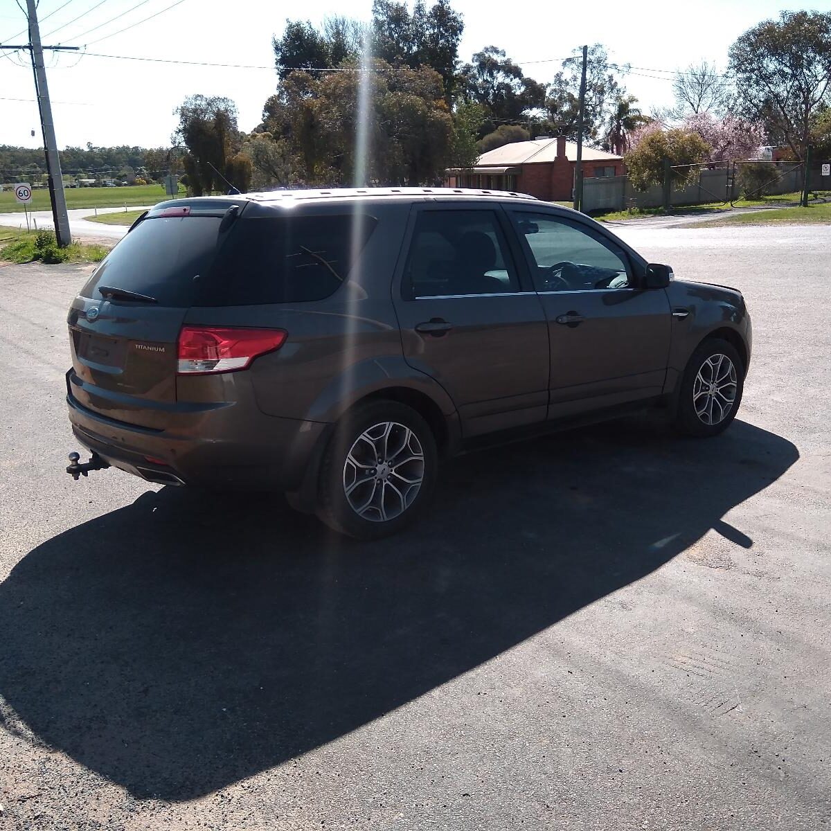 2011 FORD TERRITORY REAR DRIVE SHAFT