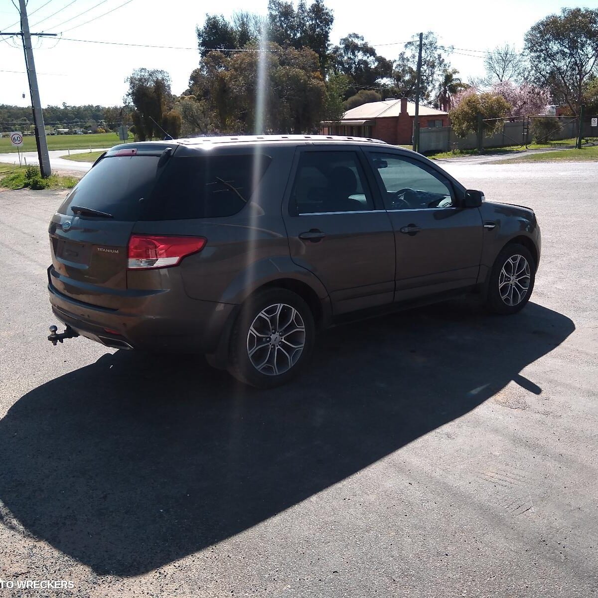 2011 FORD TERRITORY Left Front Door