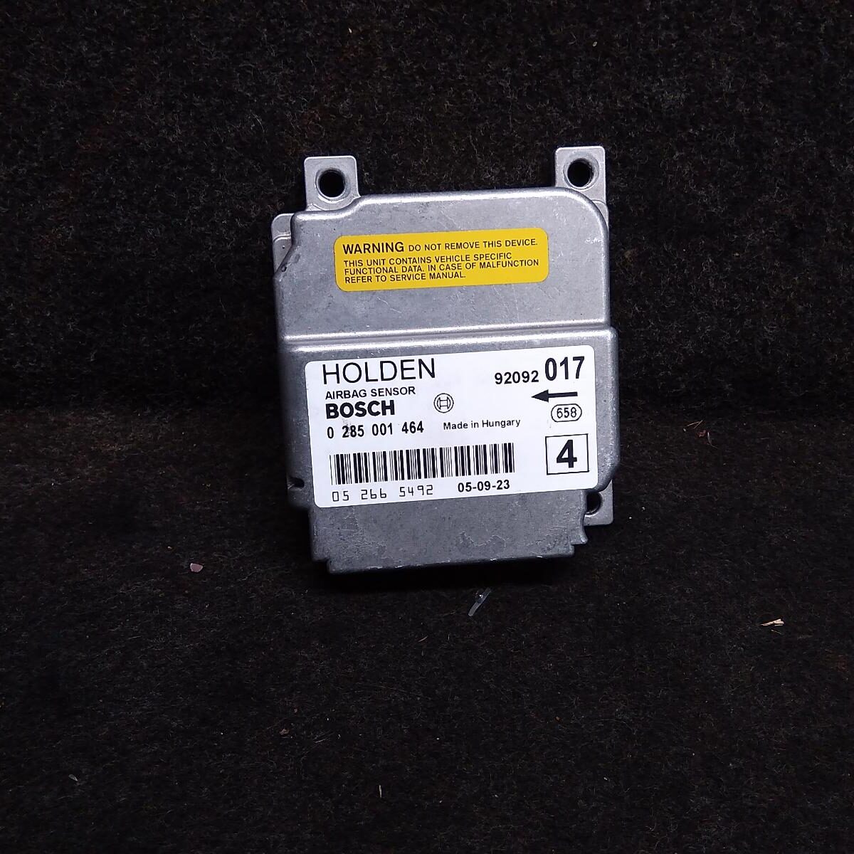 2006 HOLDEN COMMODORE AIRBAG MODULE/SENSOR