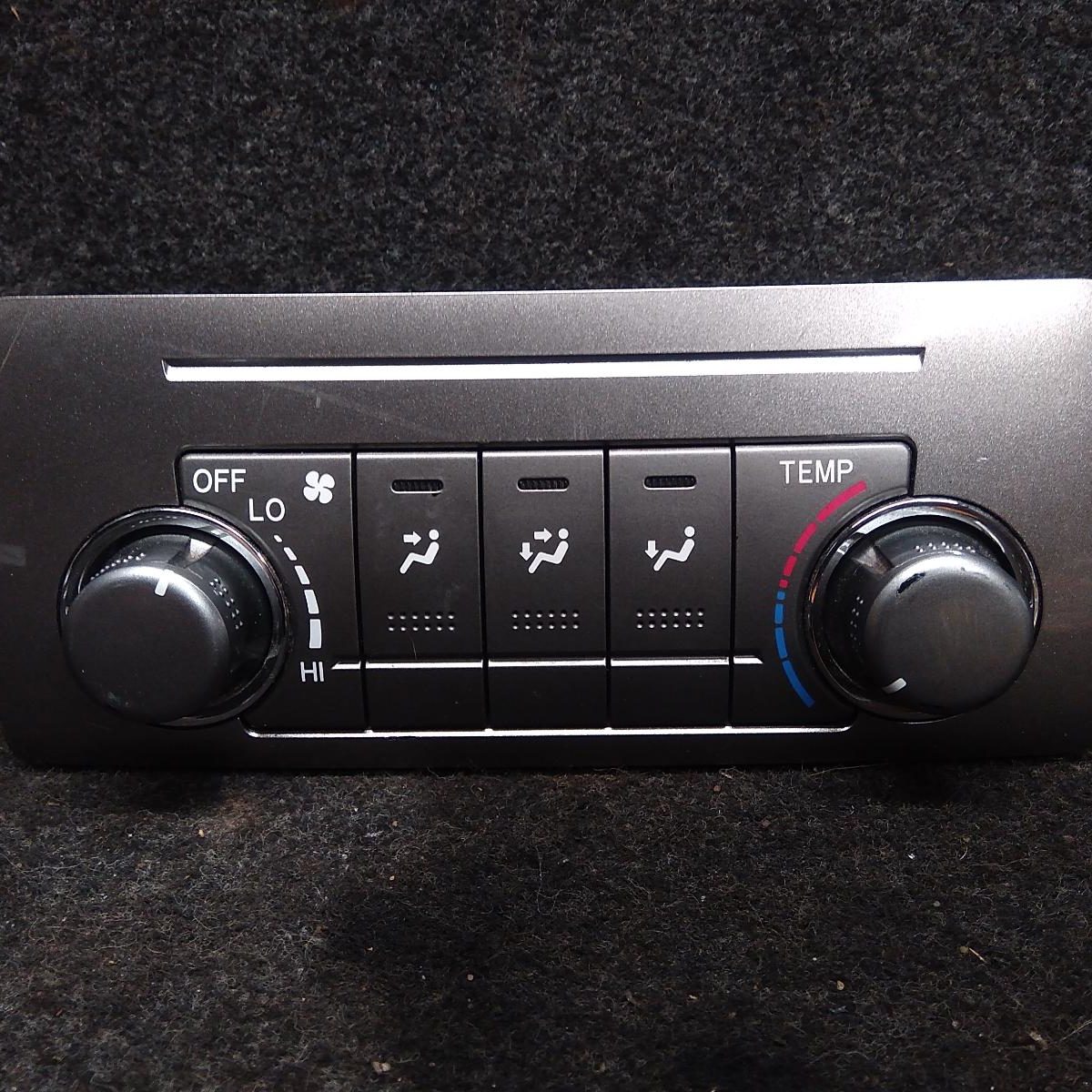 2013 TOYOTA KLUGER HEATER/AC CONTROLS