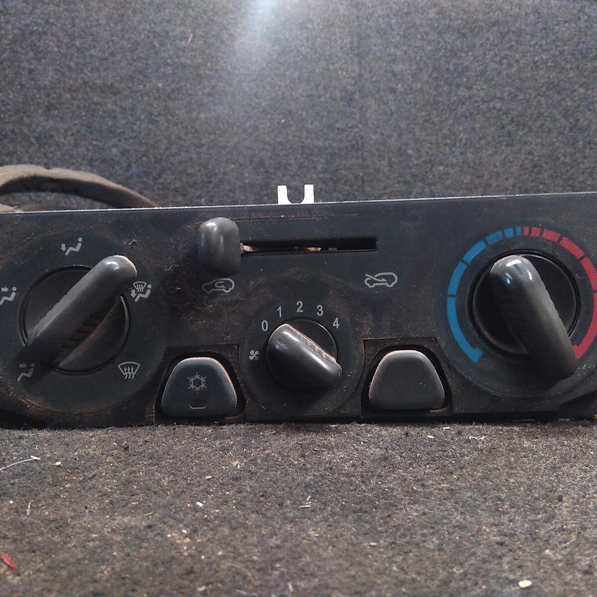 2006 HOLDEN RODEO HEATER/AC CONTROLS