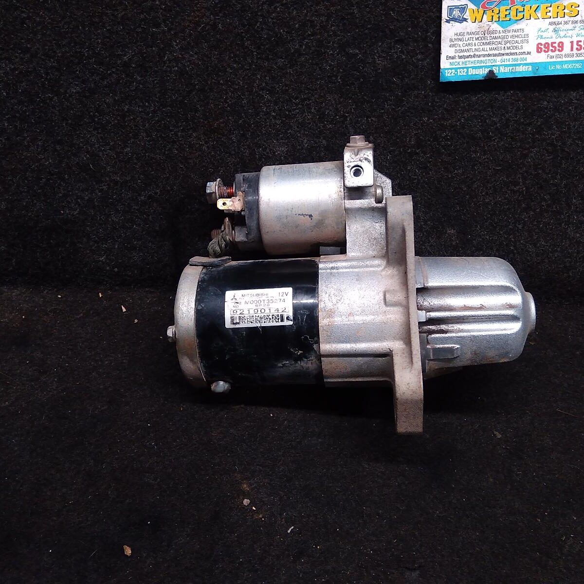 2006 HOLDEN COMMODORE STARTER