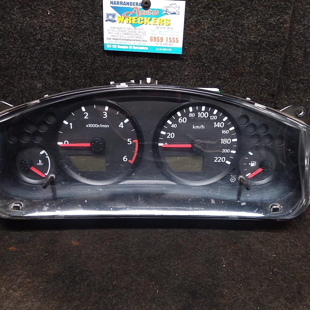 2007 NISSAN NAVARA INSTRUMENT CLUSTER