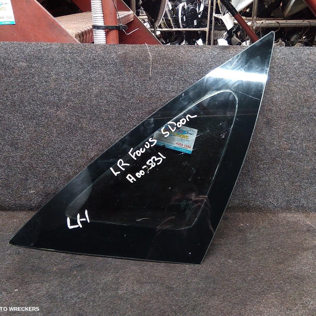 2001 FORD FOCUS Left Rear Side Glass
