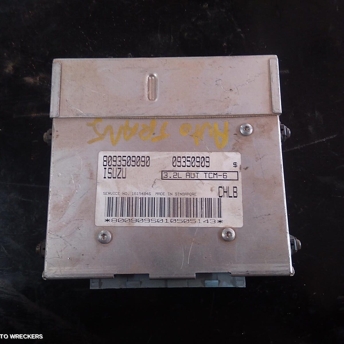 1998 HOLDEN RODEO Ecu