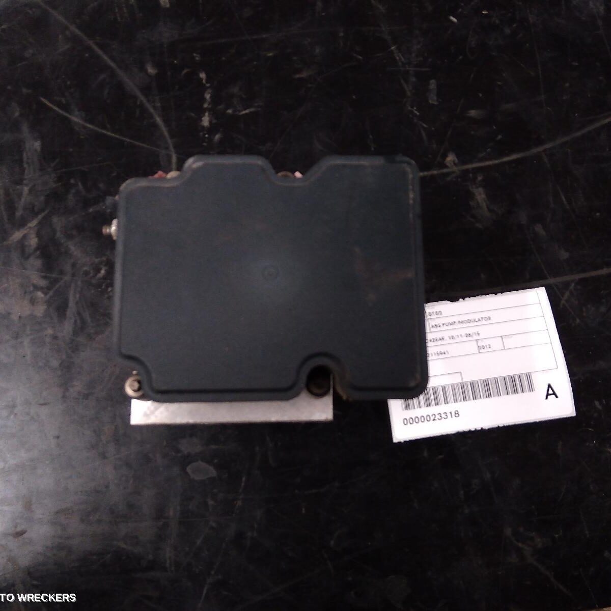 2012 MAZDA BT50 Abs Pump/Modulator