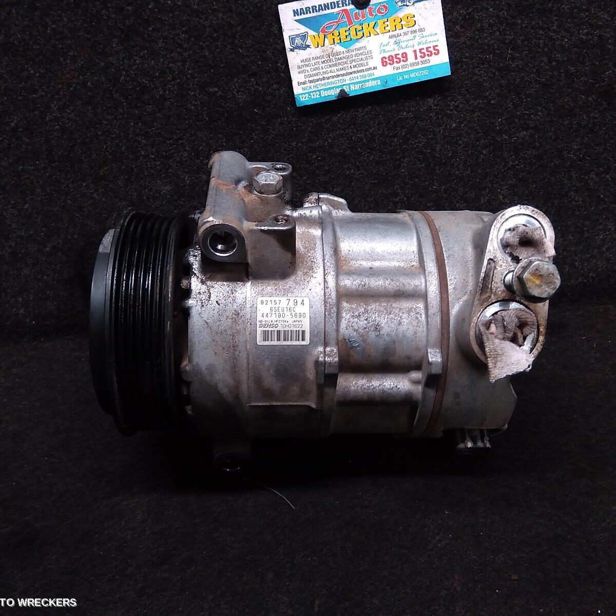 2006 HOLDEN COMMODORE A/C Compressor