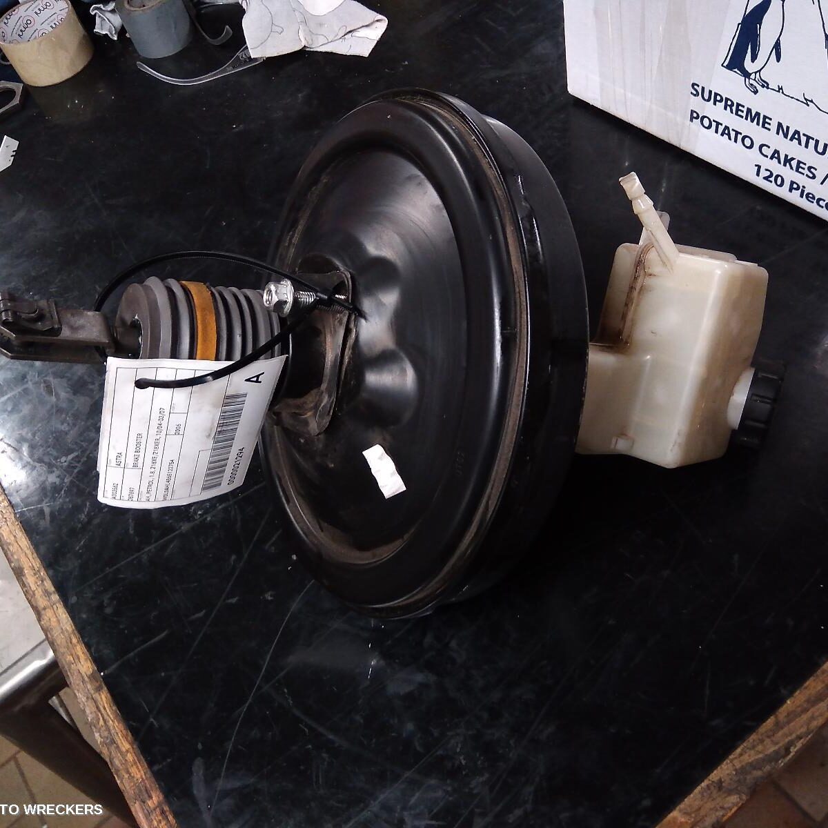 2006 HOLDEN ASTRA Brake Booster