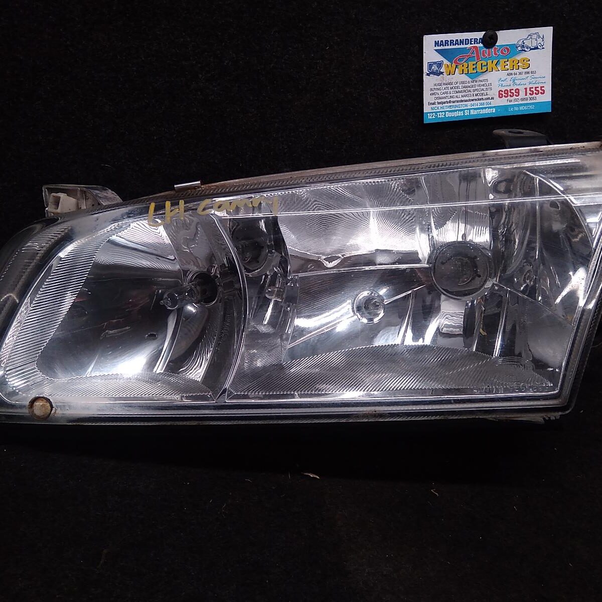 2001 TOYOTA CAMRY LEFT HEADLAMP
