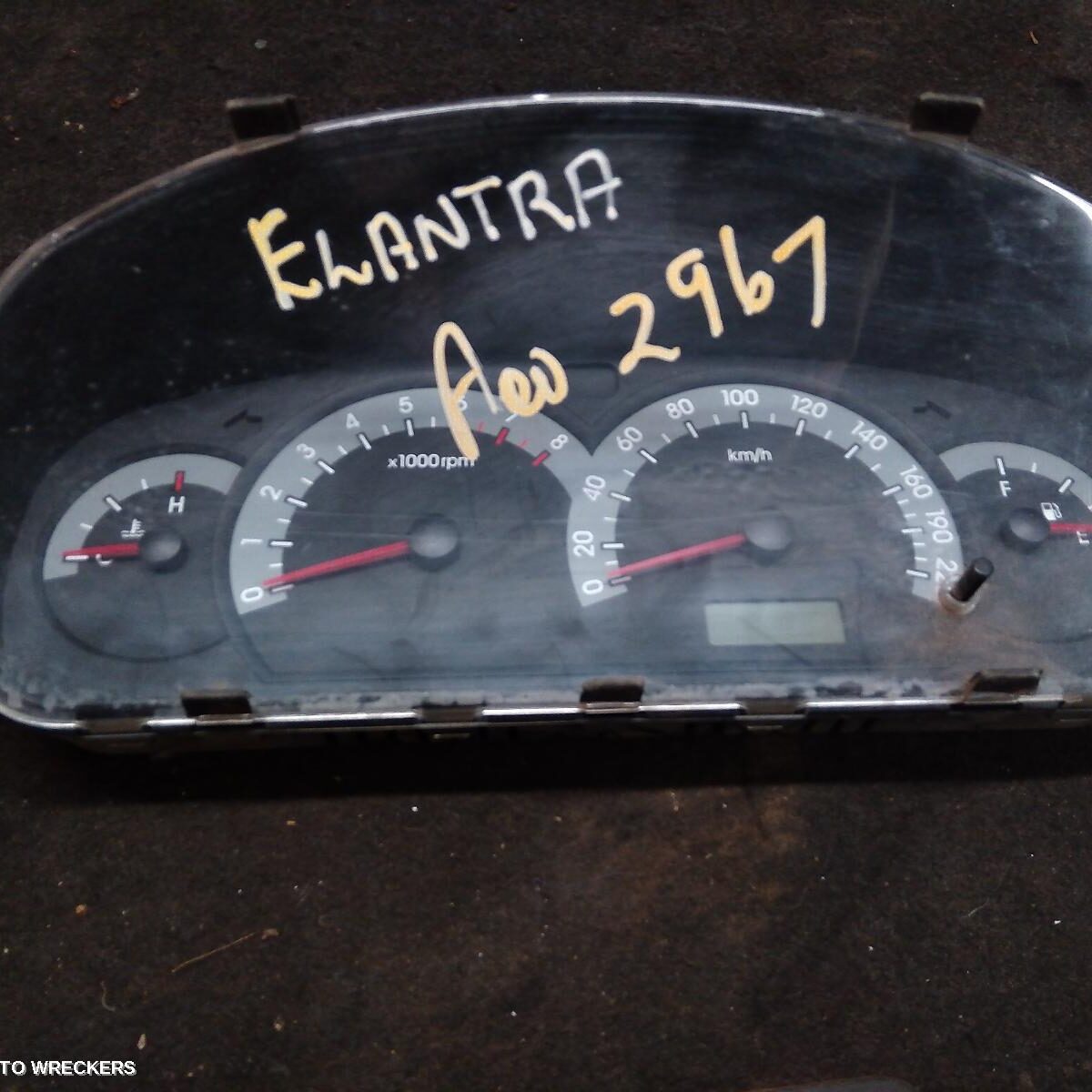 2002 HYUNDAI ELANTRA Instrument Cluster