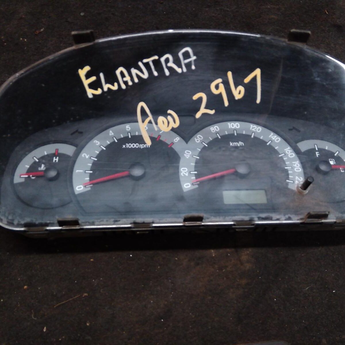 2002 HYUNDAI ELANTRA INSTRUMENT CLUSTER