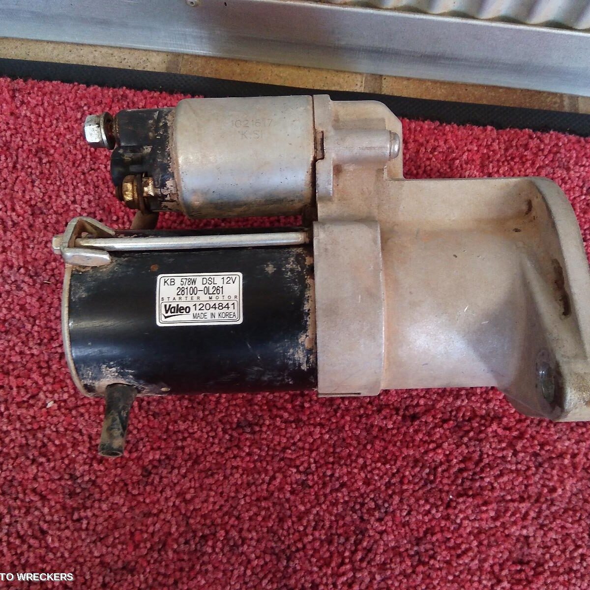 2021 TOYOTA HILUX Starter