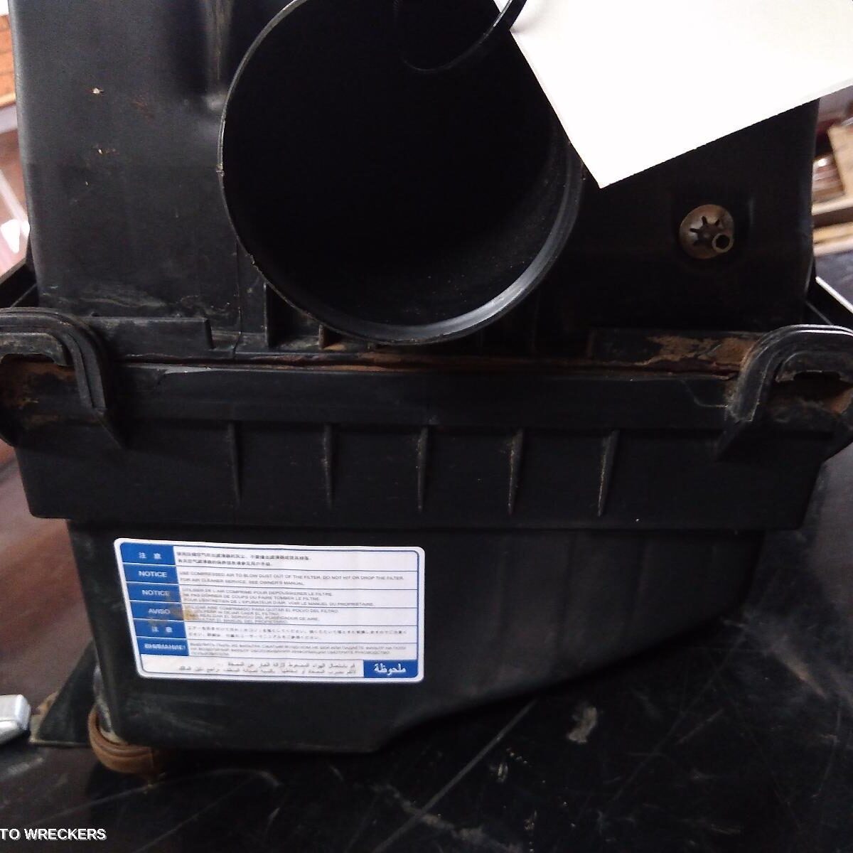 2010 HOLDEN COLORADO Air Cleaner/Box