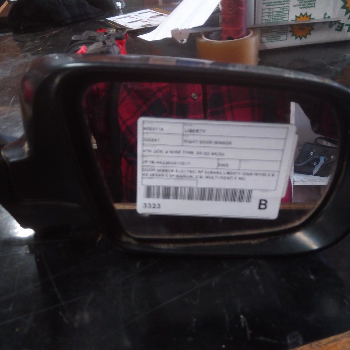 2005 SUBARU LIBERTY RIGHT DOOR MIRROR