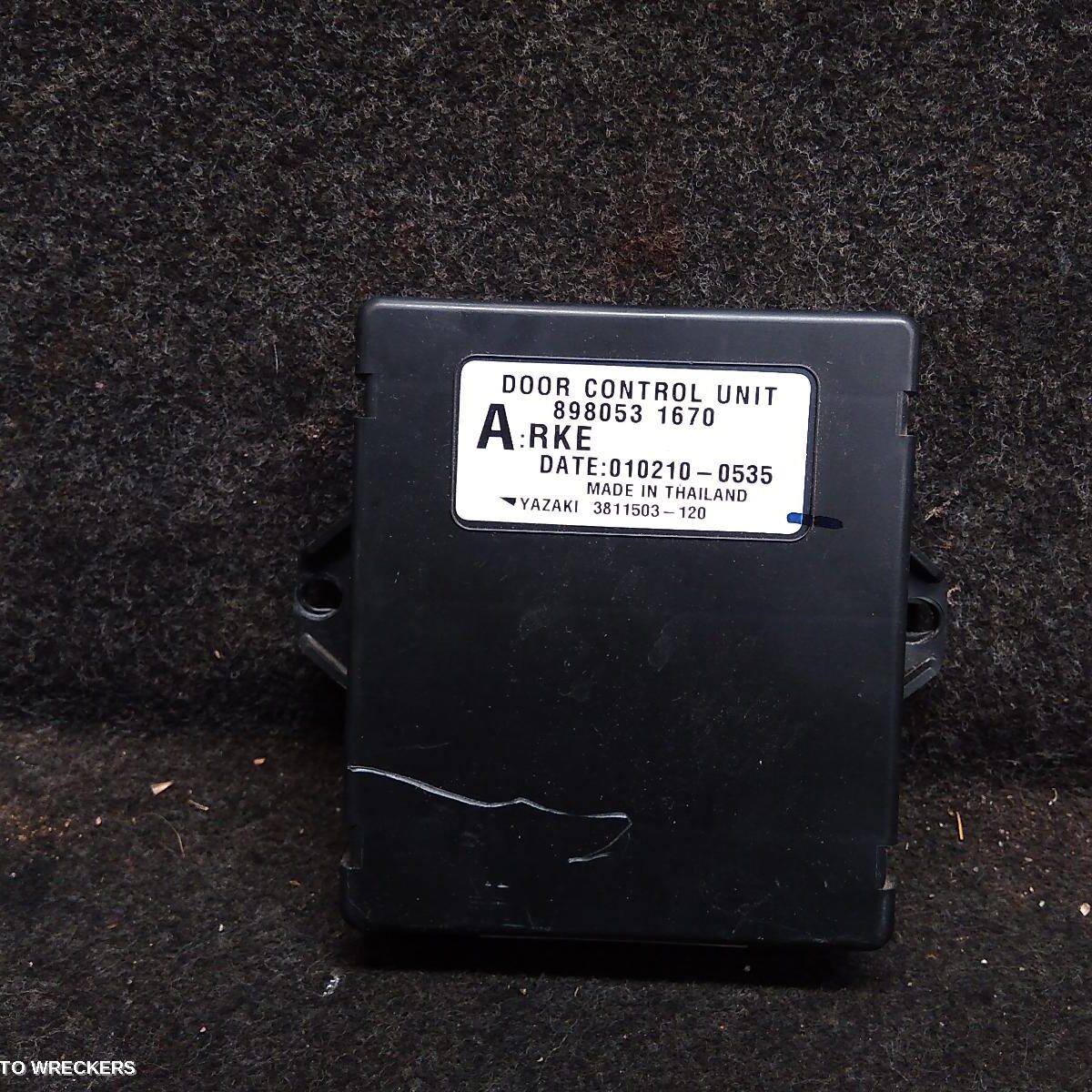 2010 HOLDEN COLORADO Ecu