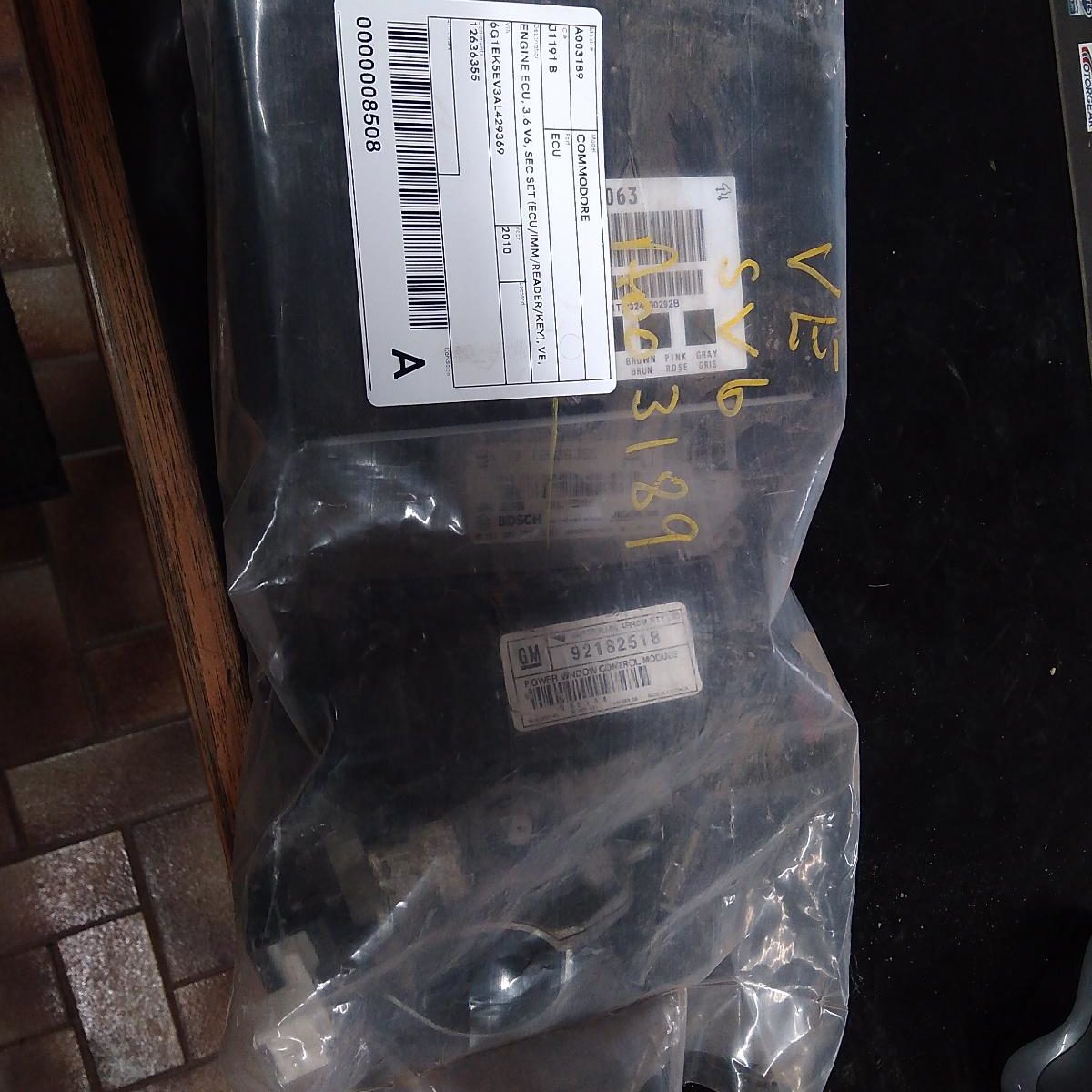 2010 HOLDEN COMMODORE ECU