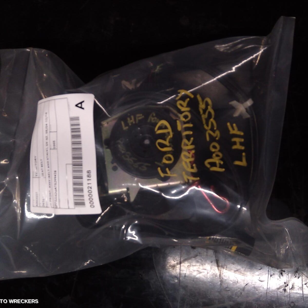 2005 FORD TERRITORY Seatbelt/Stalk