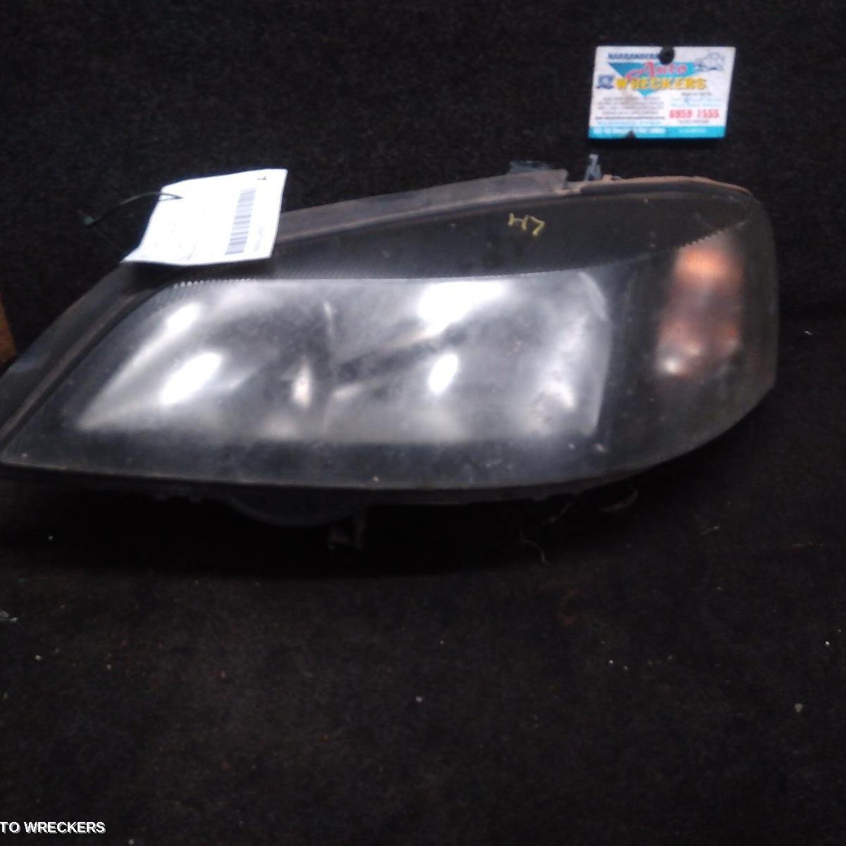 2003 HOLDEN ASTRA Left Headlamp