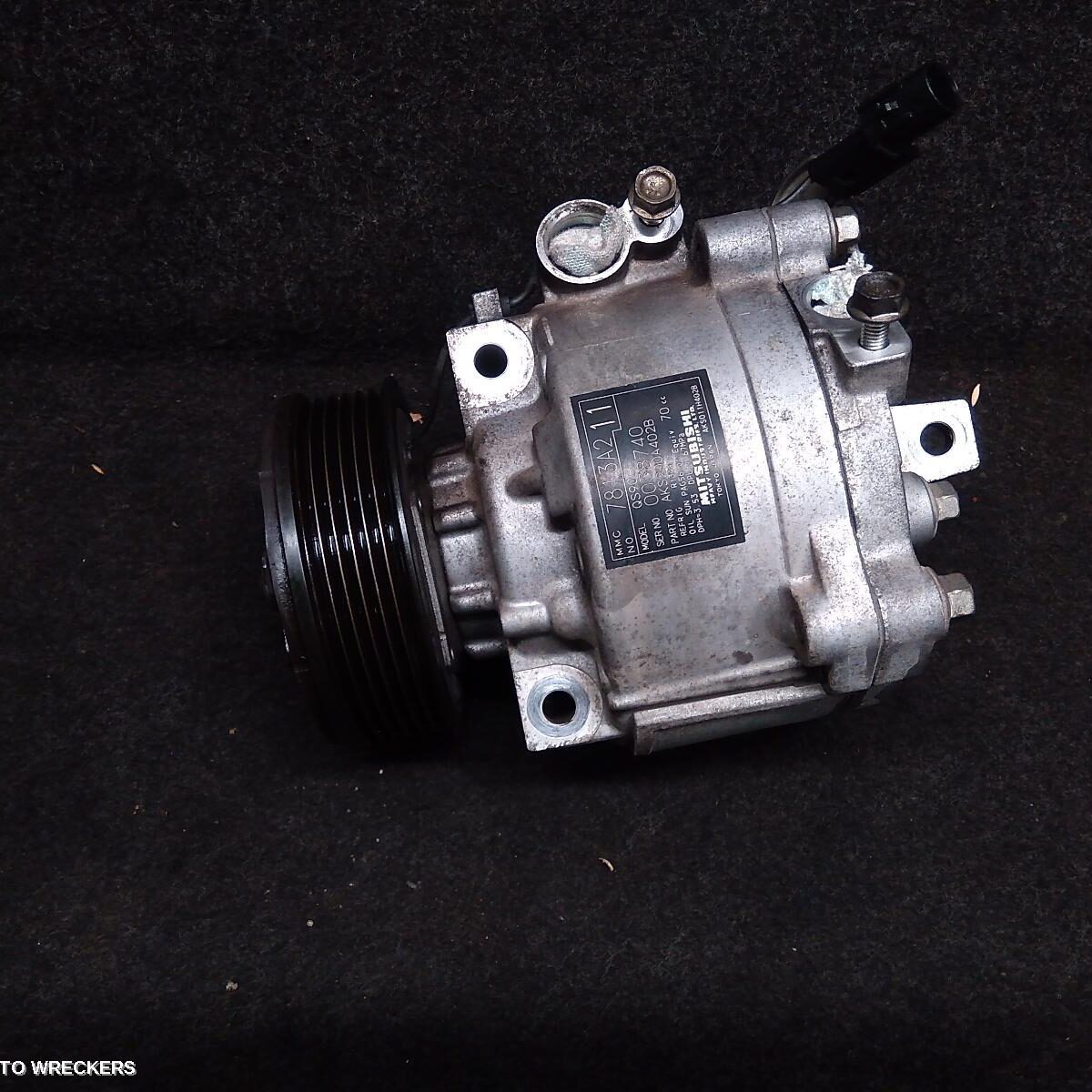 2009 MITSUBISHI OUTLANDER A/C Compressor