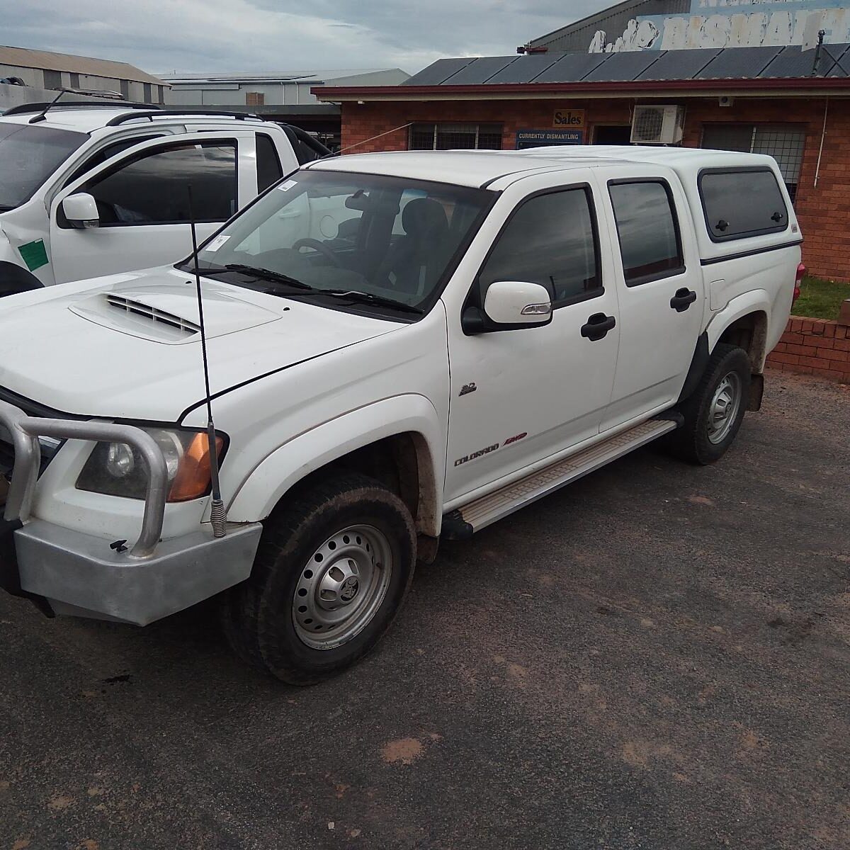 2009 HOLDEN COLORADO LEFT REAR DOOR WINDOW