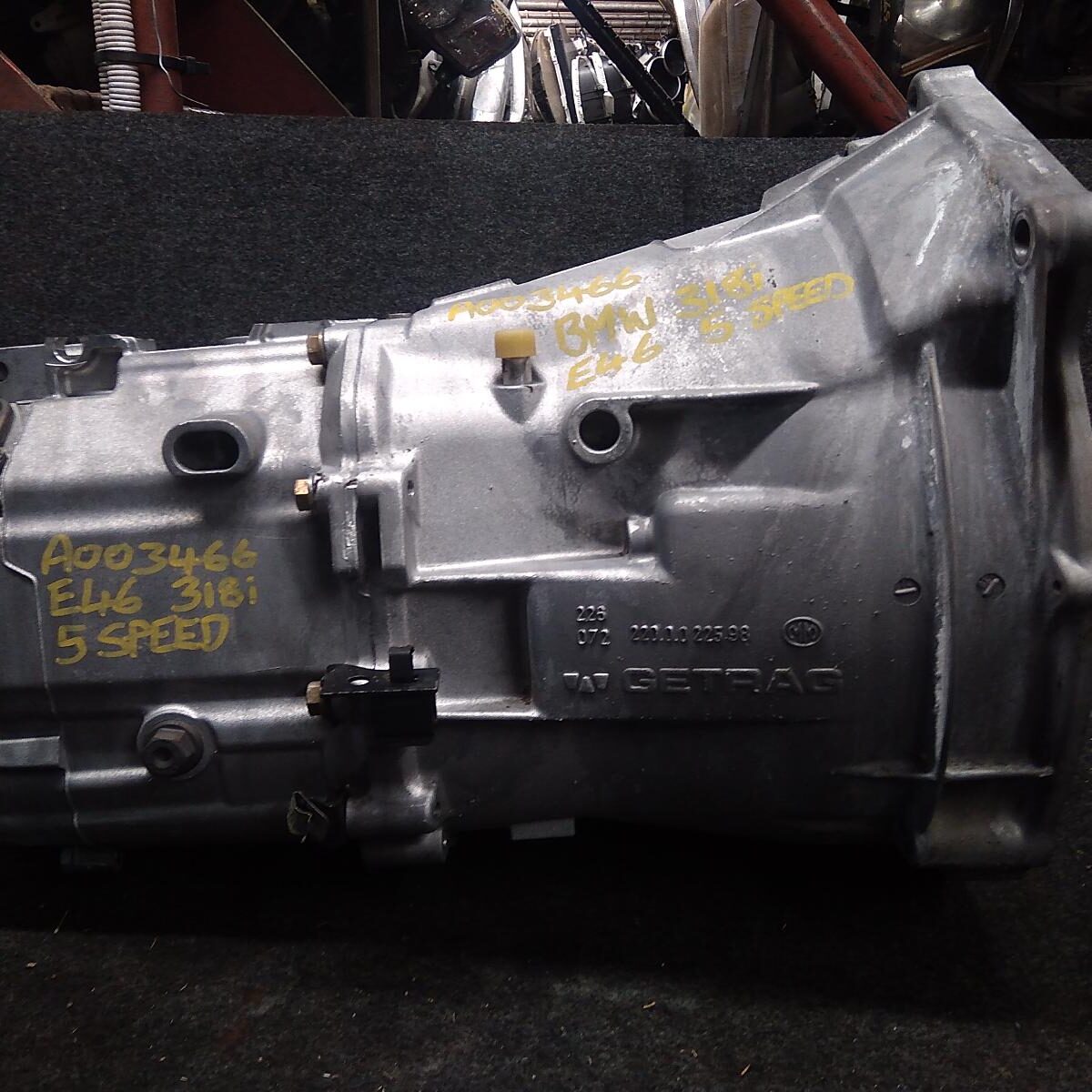 2001 BMW 3 SERIES TRANS/GEARBOX