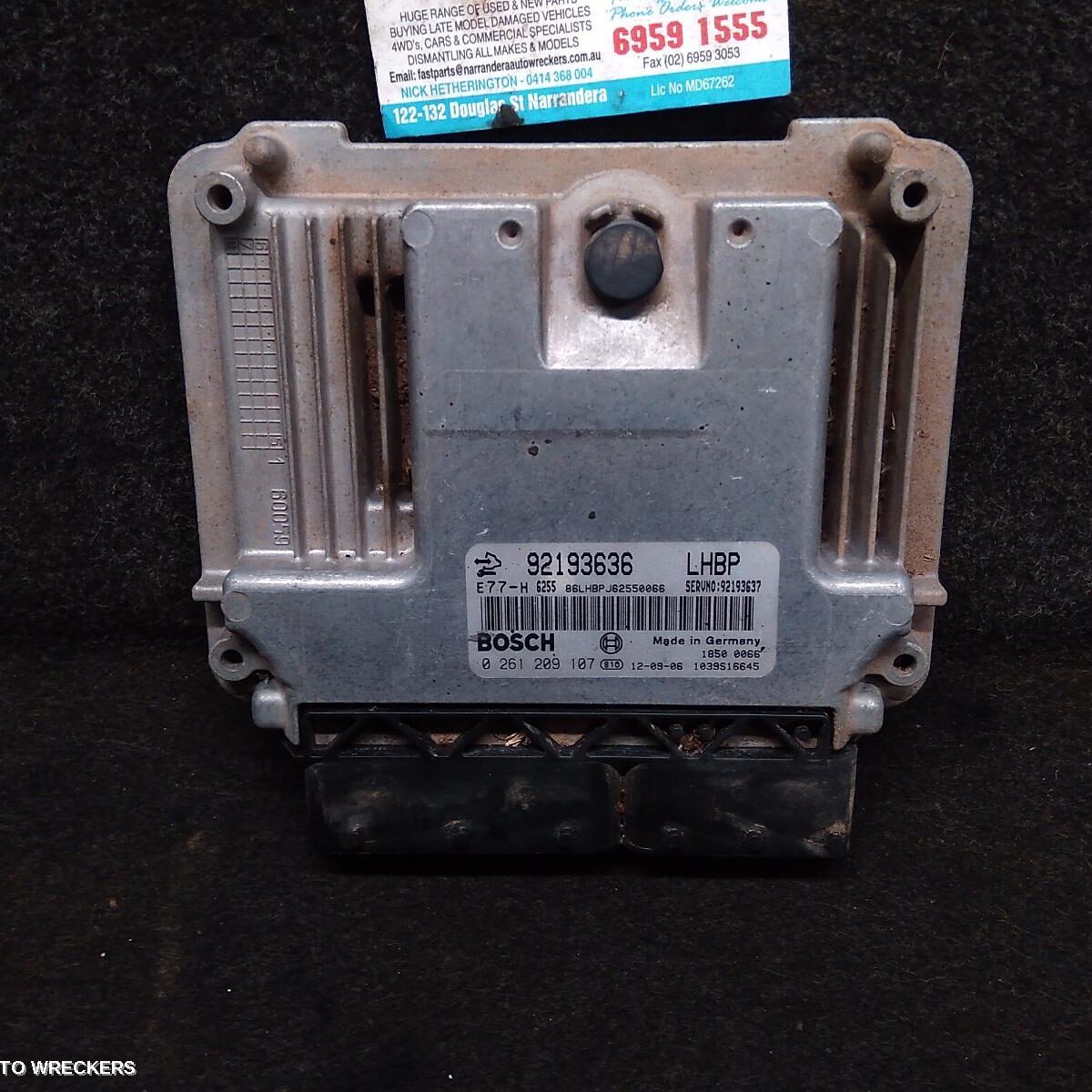 2006 HOLDEN COMMODORE Ecu
