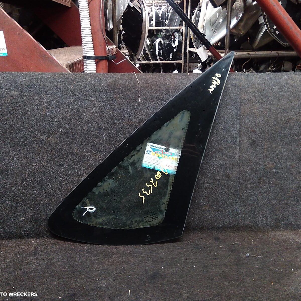 2007 FORD FOCUS Right Rear Side Glass