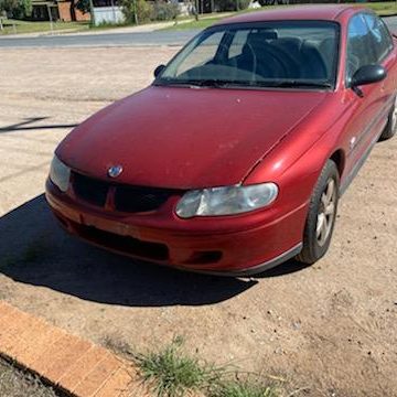 2002 HOLDEN COMMODORE FRONT BUMPER