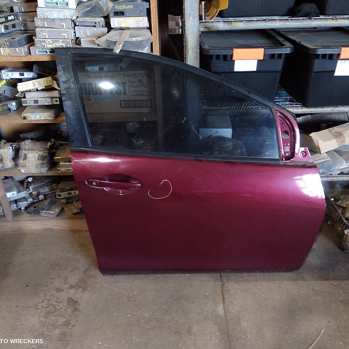 2011 MAZDA 2 Right Front Door