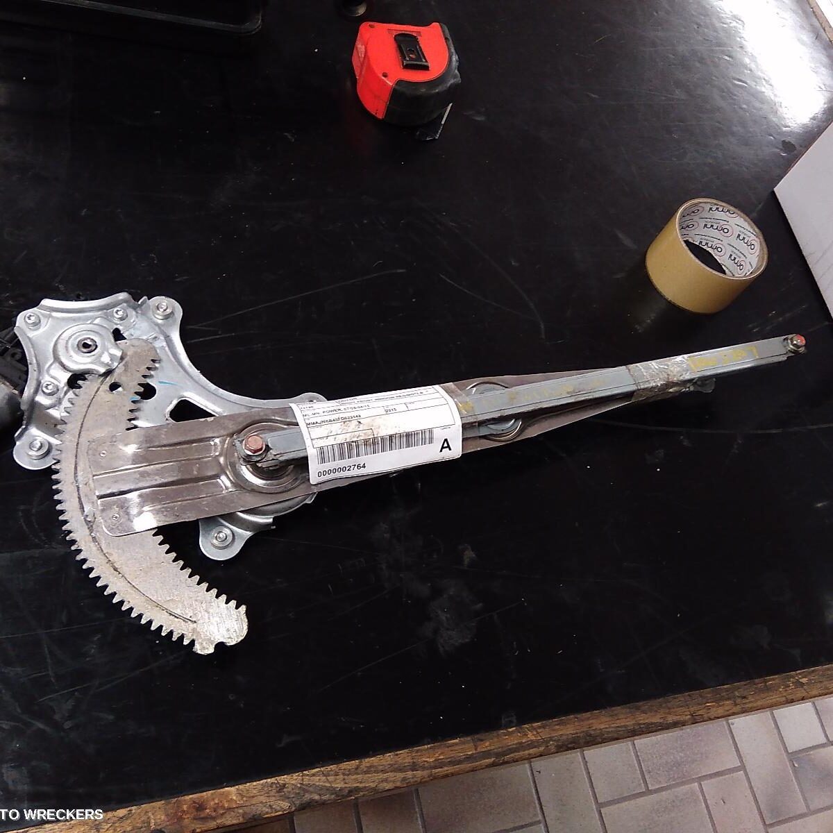 2015 MITSUBISHI TRITON Right Front Window Reg/Motor