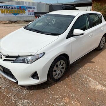 2014 TOYOTA COROLLA REAR BUMPER