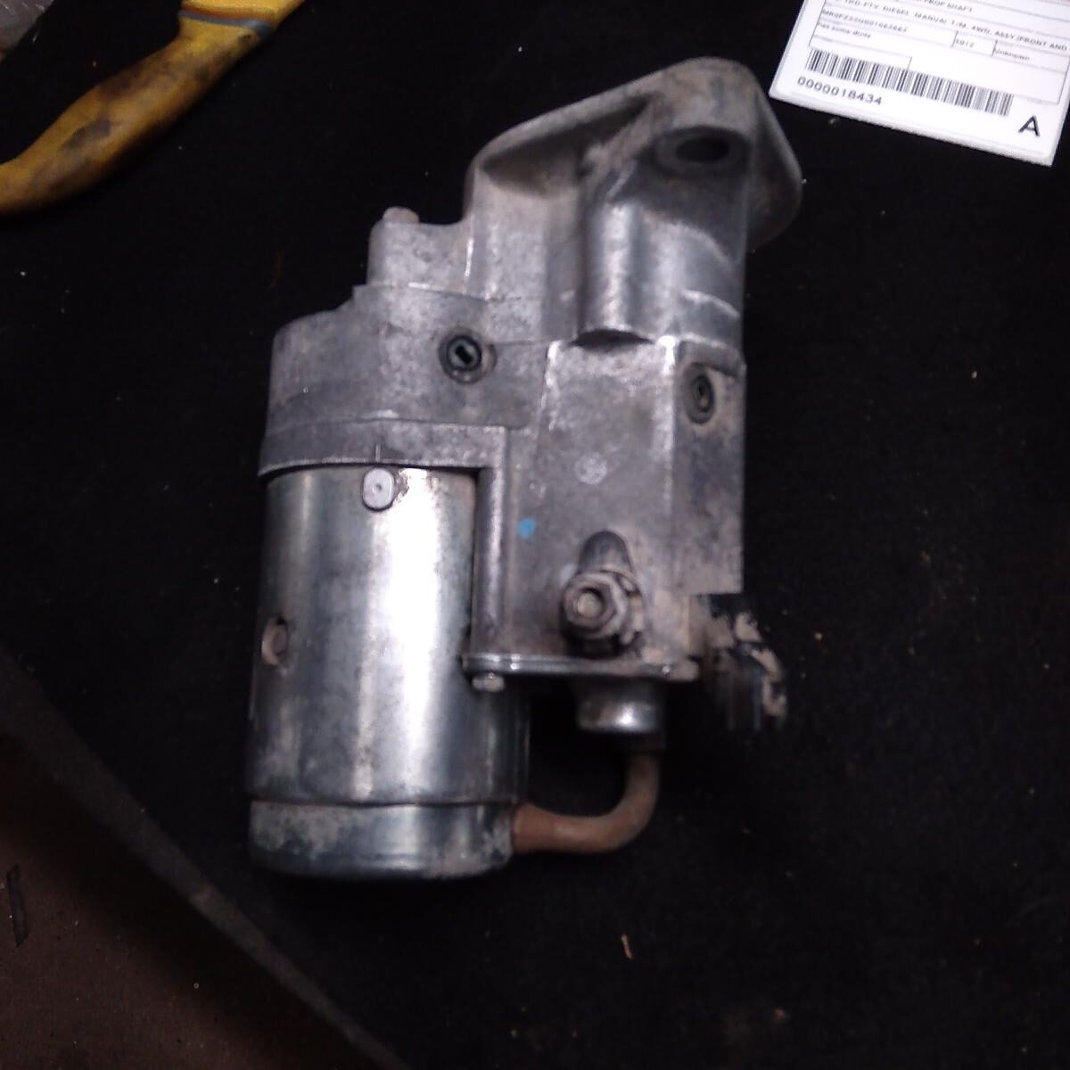 2012 TOYOTA HILUX STARTER