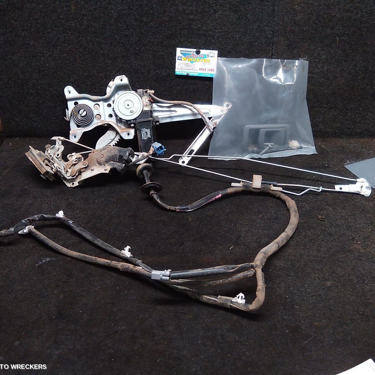 2018 TOYOTA LANDCRUISER Right Rear Wnd Reg/Motor