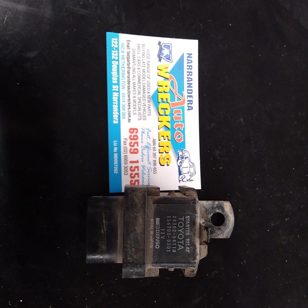 1993 TOYOTA LANDCRUISER MISC SWITCH/RELAY