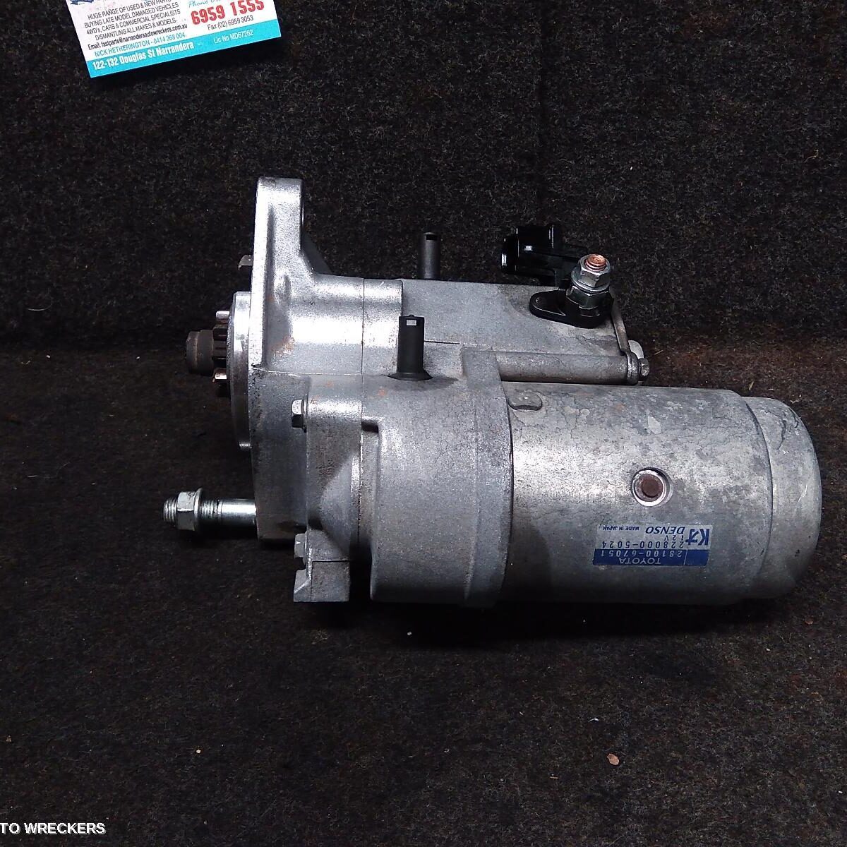 2012 TOYOTA PRADO Starter