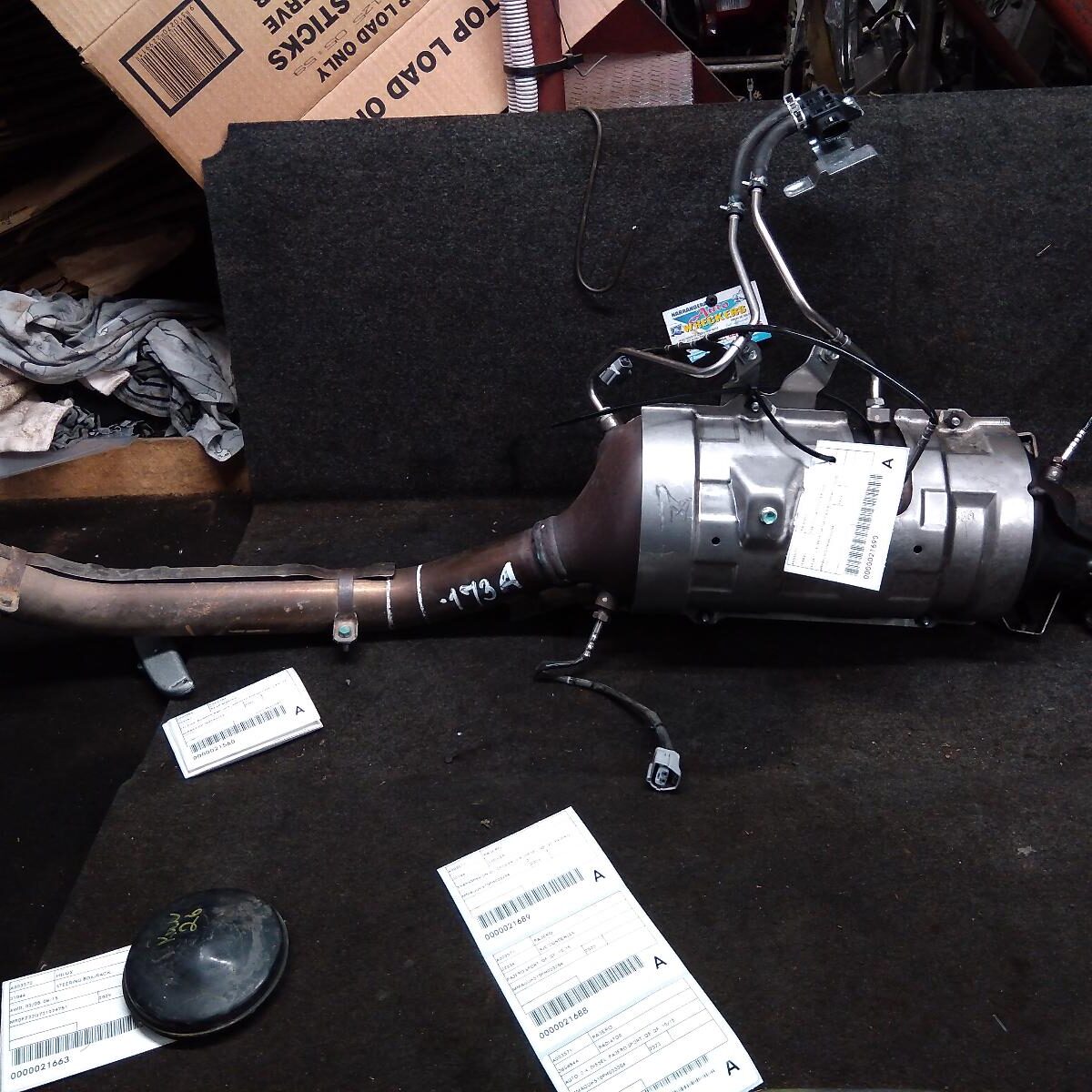 2023 MITSUBISHI PAJERO PARTICULATE FILTER/DPF