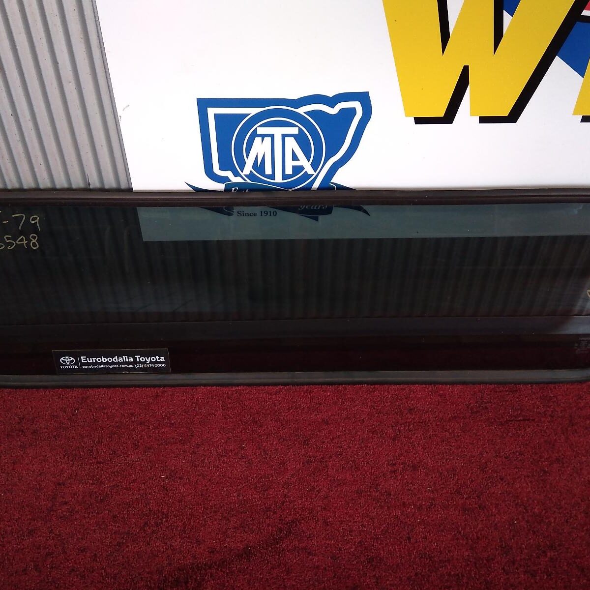 2023 TOYOTA LANDCRUISER Rear/Tailgate Glass