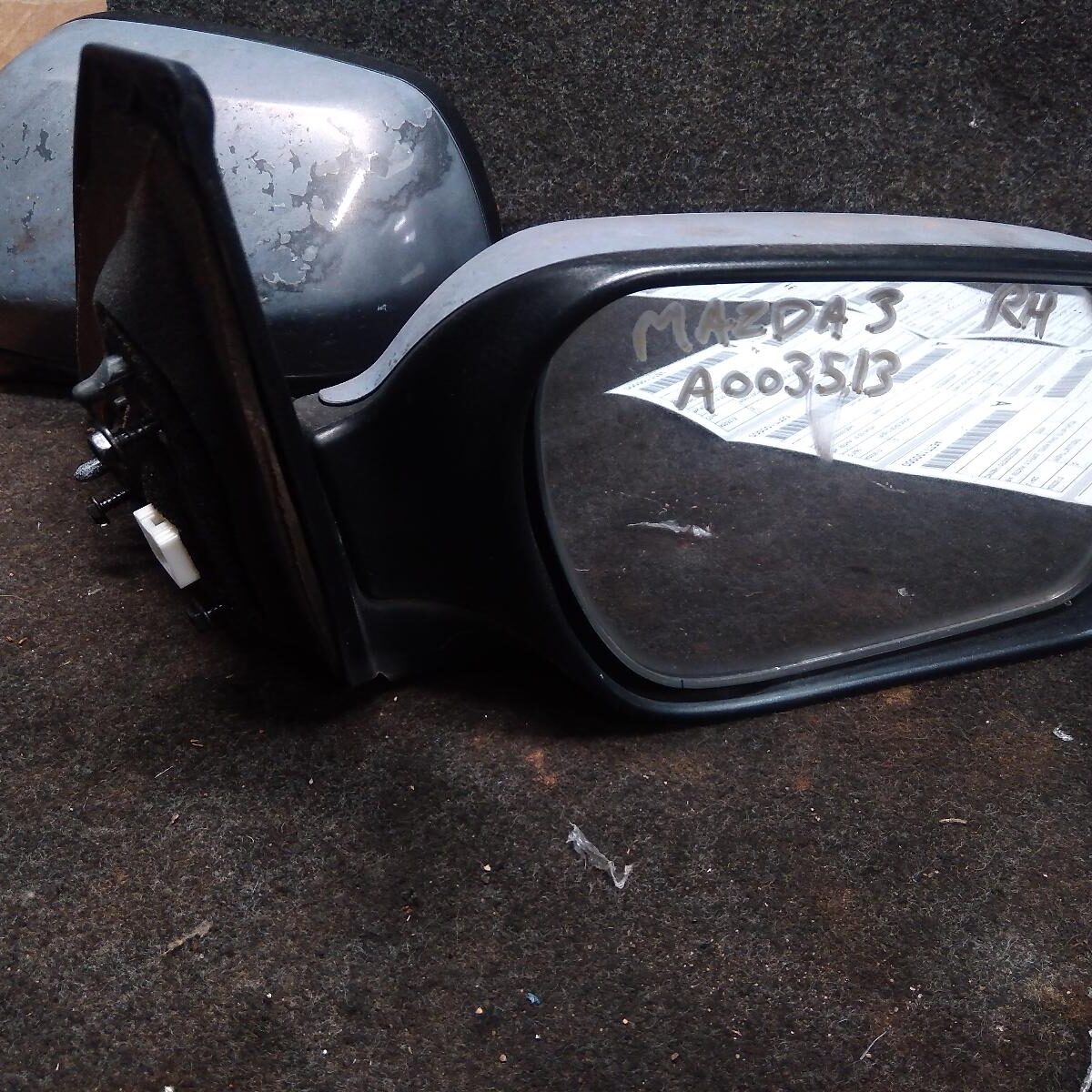 2006 MAZDA 3 RIGHT DOOR MIRROR