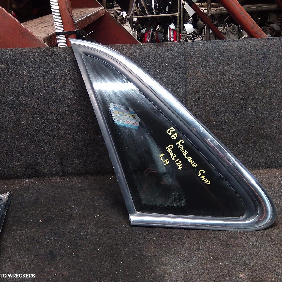 2005 FORD FAIRLANE Left Rear Side Glass