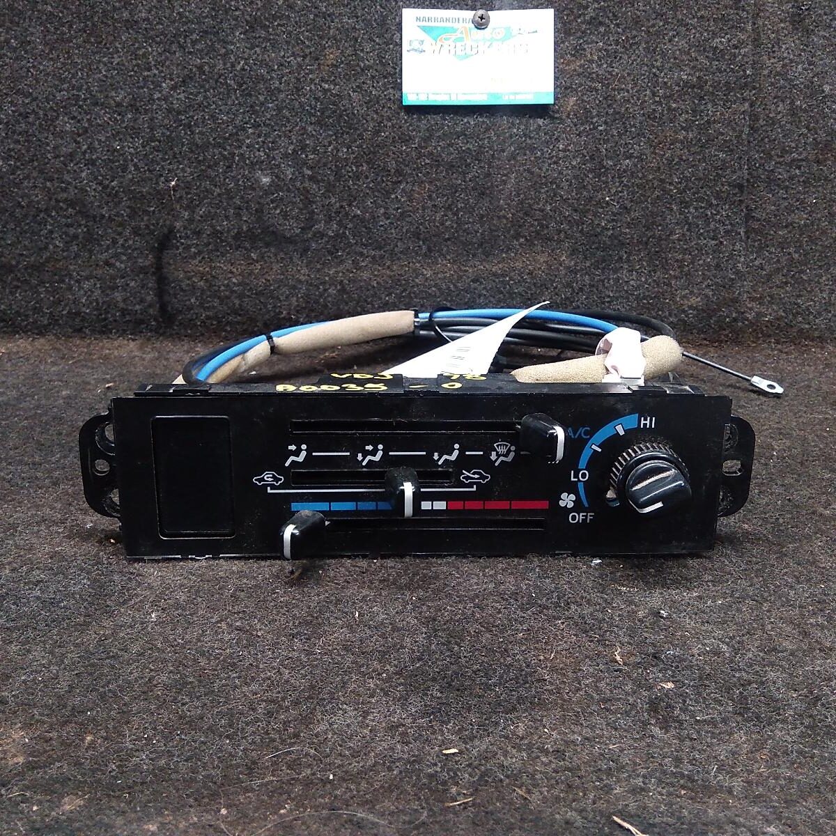 2012 TOYOTA LANDCRUISER Heater/Ac Controls