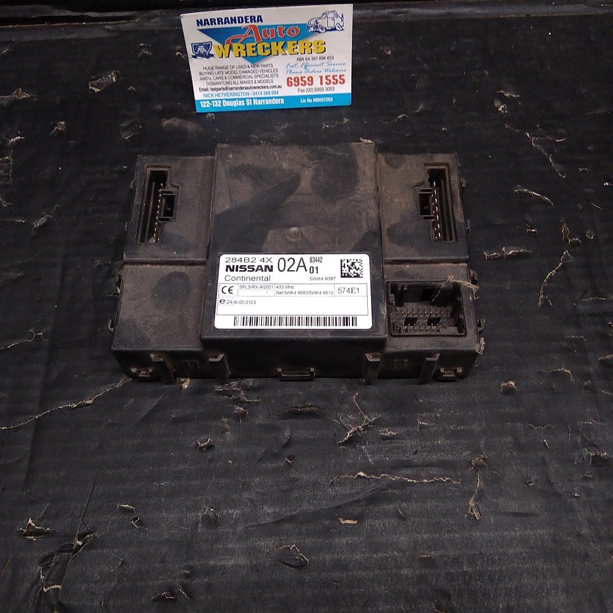 2010 NISSAN NAVARA ECU