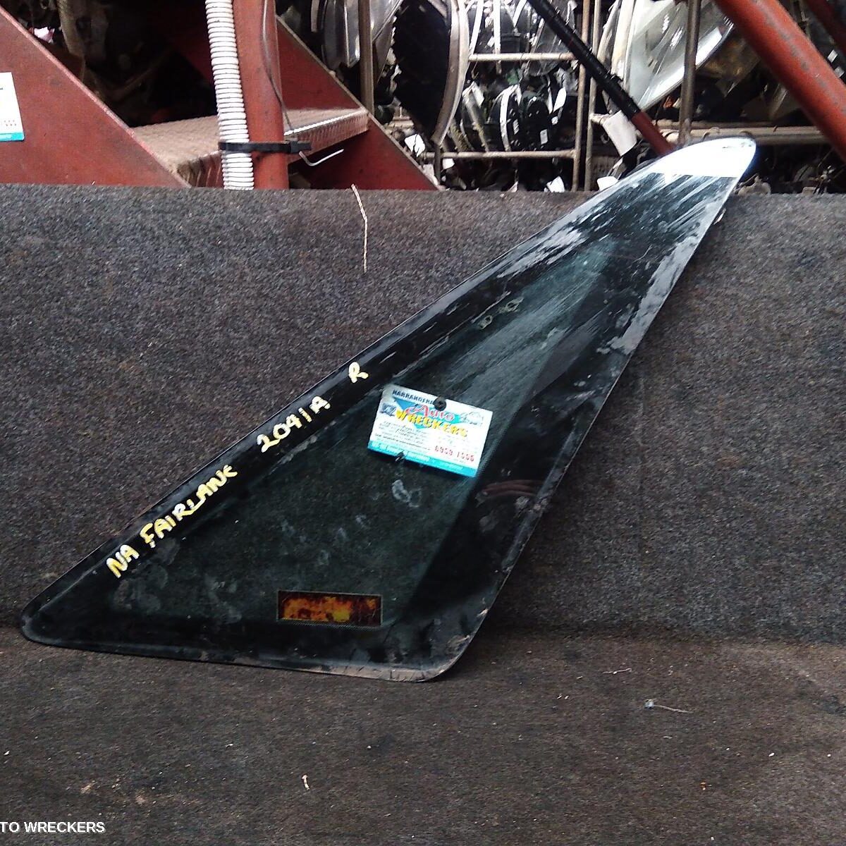 1990 FORD FAIRLANE Right Rear Side Glass