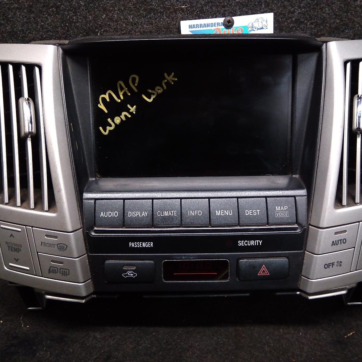 2006 LEXUS RX SERIES HEATER/AC CONTROLS