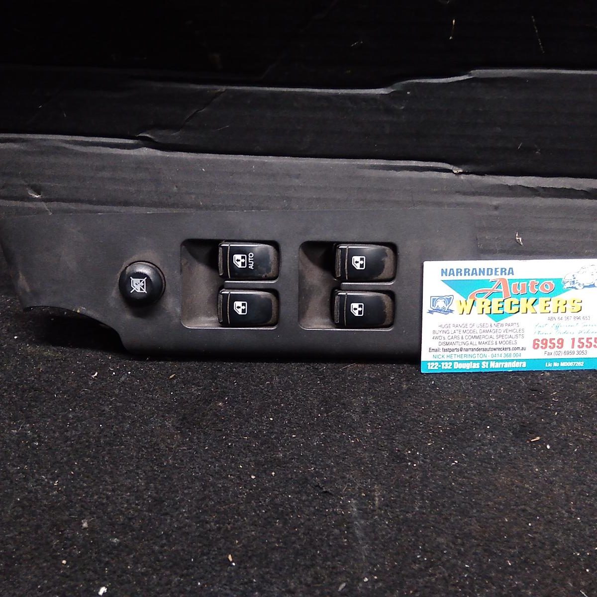 2006 HOLDEN BARINA PWR DR WIND SWITCH